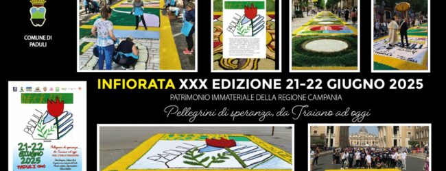 Infiorata, via Appia Traiana, tiella e zeppola padulese: il comune sannita in bella mostra a CampaniAlleva