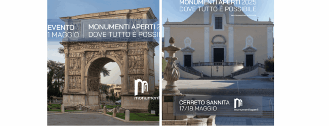 Monumenti Aperti debutta in Campania: Benevento e Cerreto Sannita celebrano arte, fede e identità nei luoghi della memoria