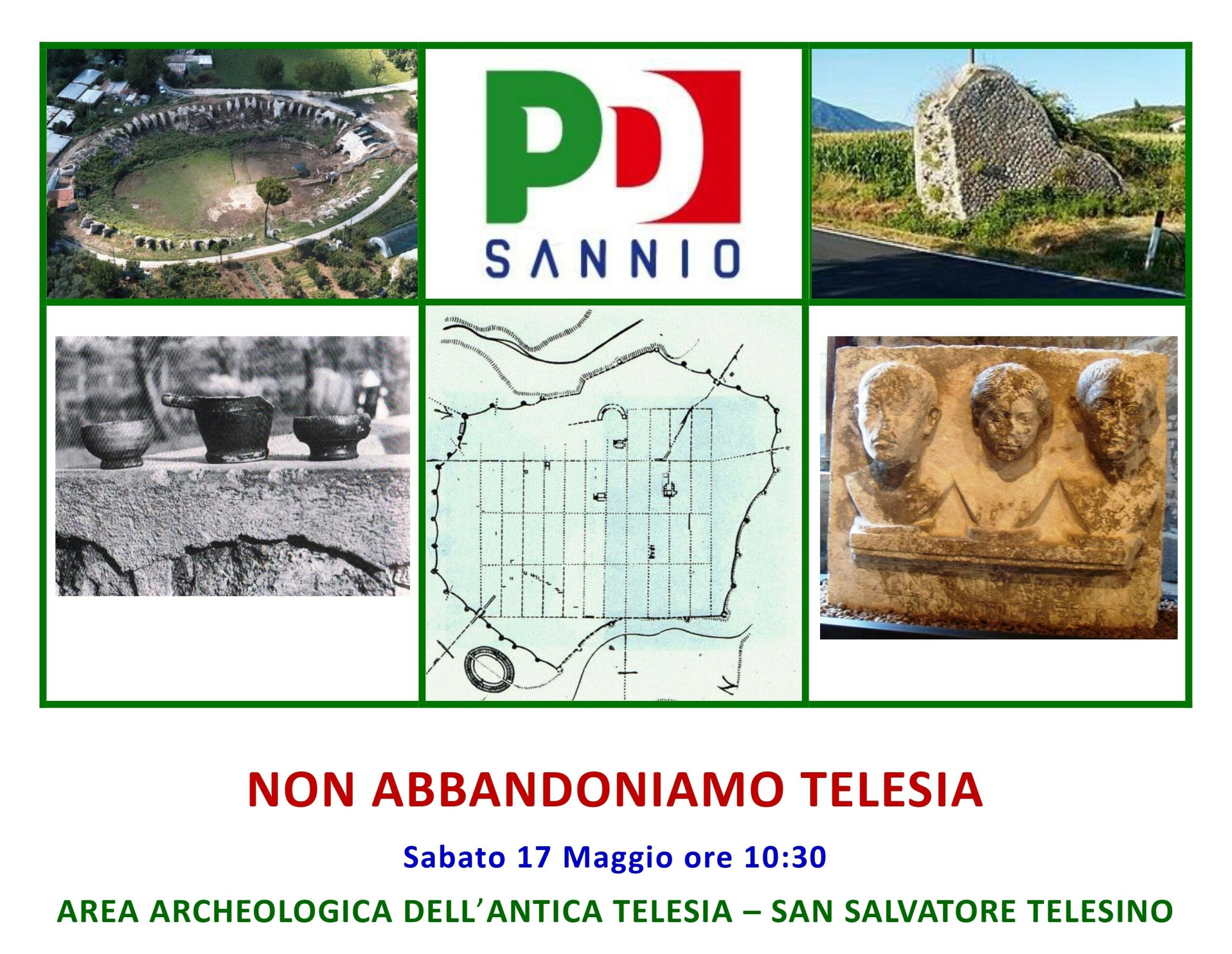 “Non abbandoniamo Telesia: incontro del Partito democratico presso l’area Archeologia dell’Antica Telesia