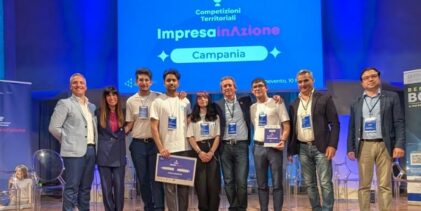 La classe 5IC dell’ITI Lucarelli di Benevento vince il premio “Migliore Impresa Junior Achievement della Campania” e vola alla competizione nazionale