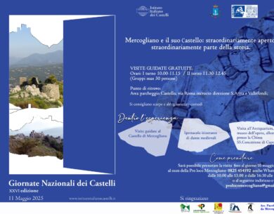 XXVI Giornata Nazionale dei Castelli a Mercogliano