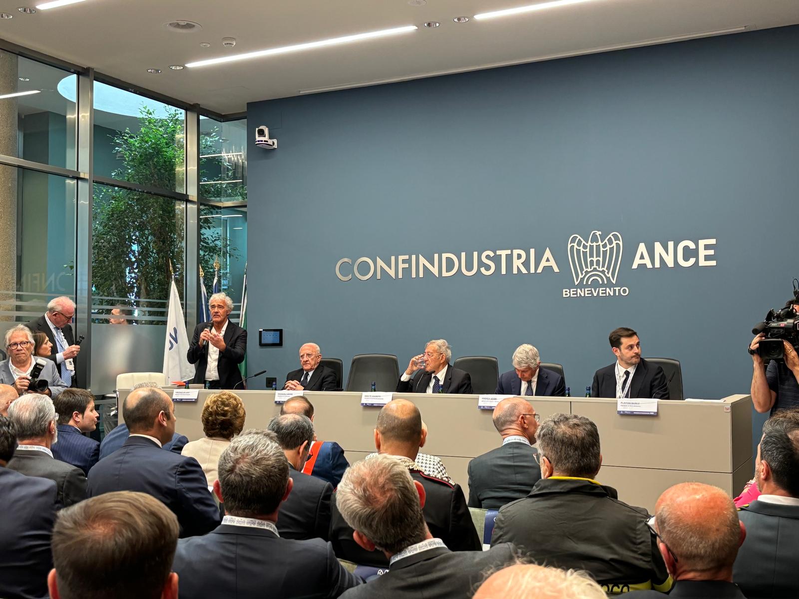 Inaugurata la nuova sede di Confindustria e Ance a Benevento