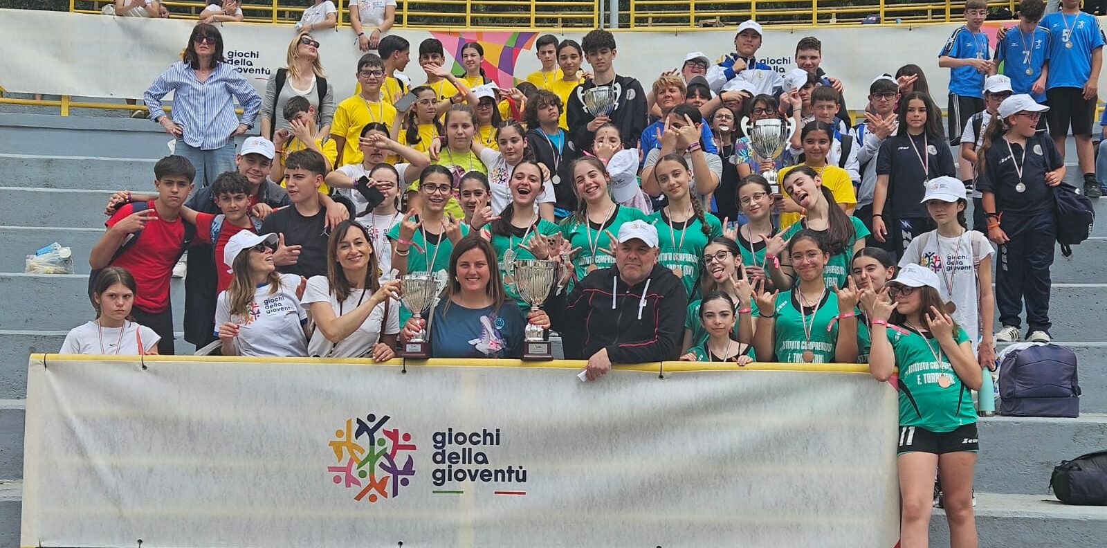 L’Istituto Comprensivo Federico Torre trionfa ai Giochi della Gioventù 2025: un ritorno storico per lo sport scolastico campano