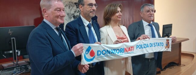 AORN San Pio e DonatoriNati della Polizia di Stato: uniti per promuovere la cultura della donazione del sangue