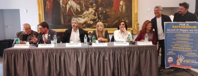 Fico ritorna a Benevento: “cinque si’ al Referendum, cittadinanza e’ battaglia di civilta”