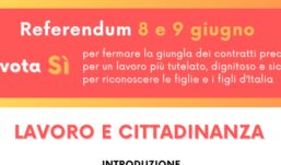 “Lavoro e Cittadinanza”, ad Airola incontro della campagna refeerendaria per il Sì