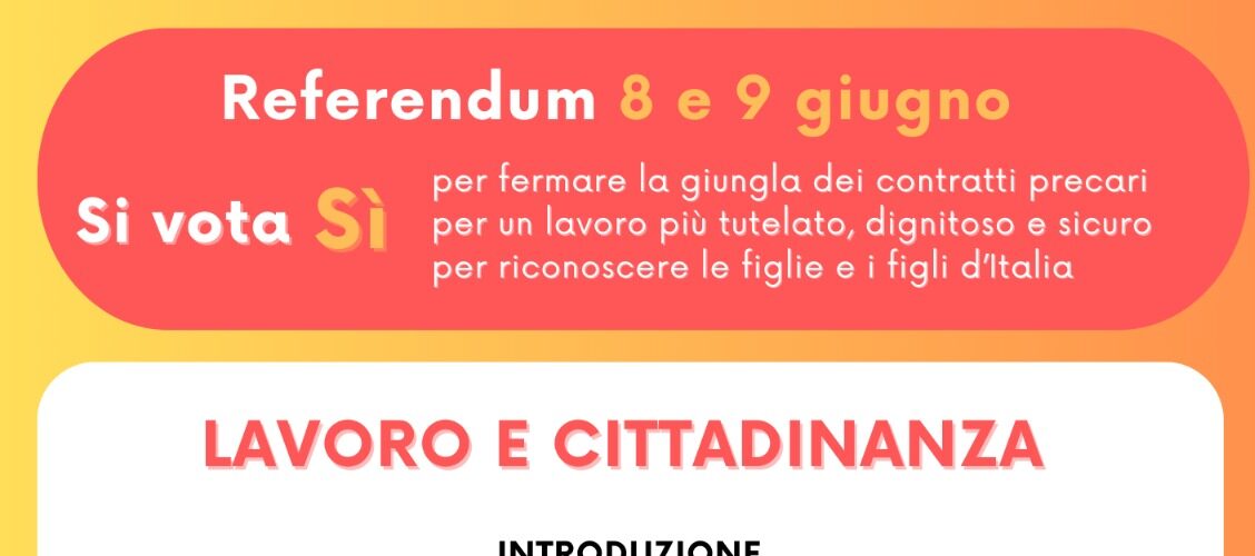 “Lavoro e Cittadinanza”, ad Airola incontro della campagna refeerendaria per il Sì