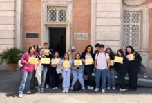 La 3A del Liceo Artistico “Alberti-Virgilio” premiata alla Reggia di Caserta per il concorso “L’ecomuseo, il futuro della memoria”