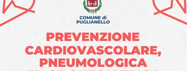 Puglianello, prevenzione cardiovascolare, pneumologica e odontoiatrica: domenica 18 maggio screening gratuiti