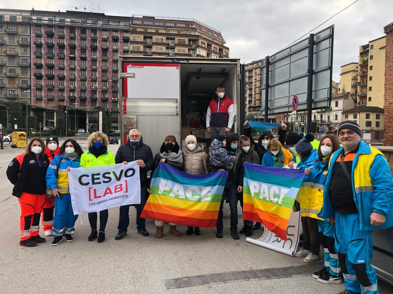 Irpinia e Sannio uniti per l’Ucraina: due ambulanze cariche di aiuti in partenza da Avellino faranno sosta a Frasso Telesino 