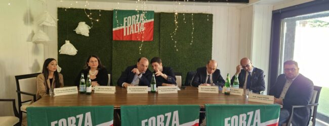 Congresso FI a San Nicola Manfredi, eletto Petrucciano. Tajani in collegamento telefonico: “Benevento e la Campania modelli da esportare”