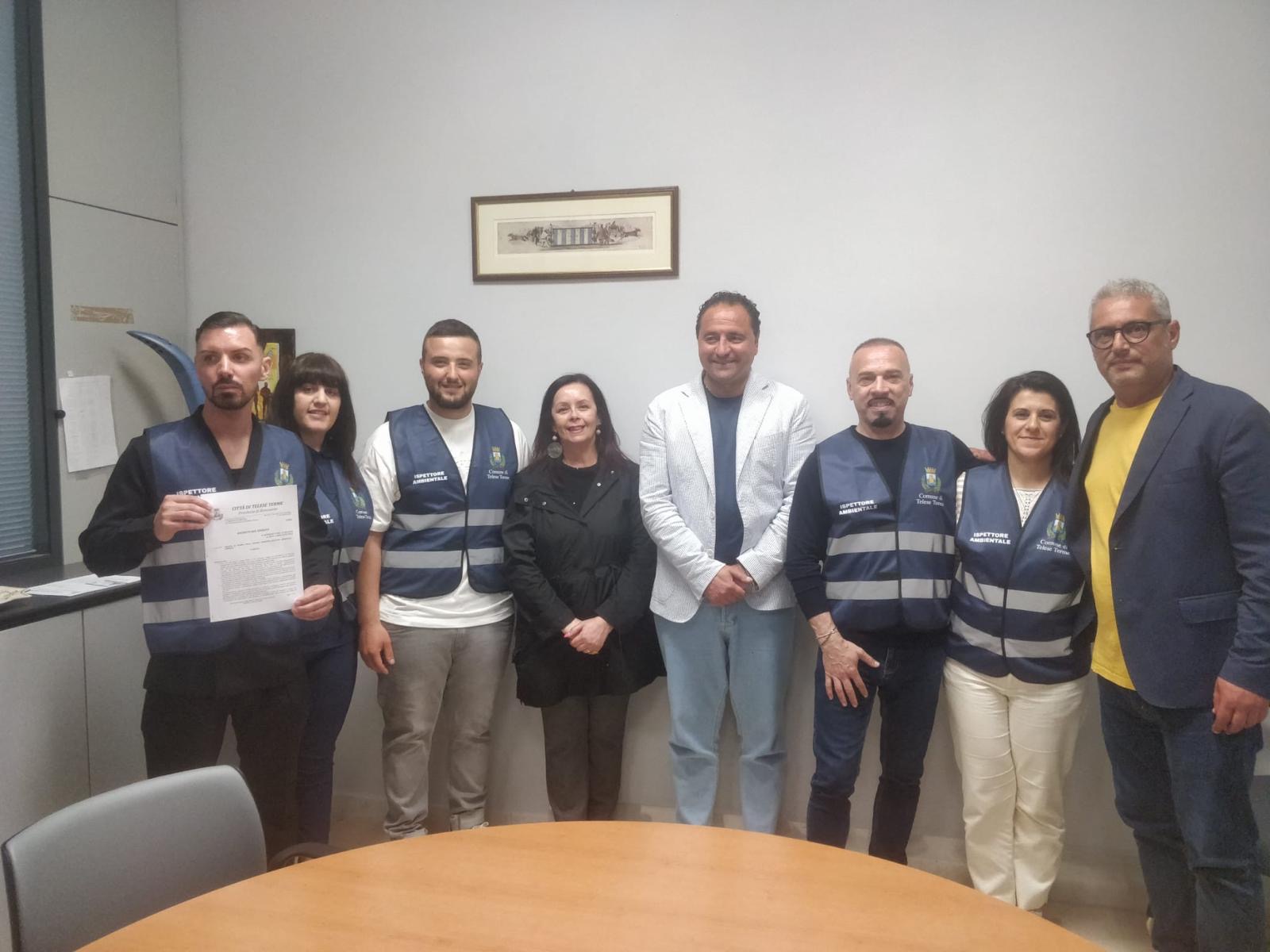 Ambiente e sicurezza: giurate le prime Guardie Ambientali a Telese Terme