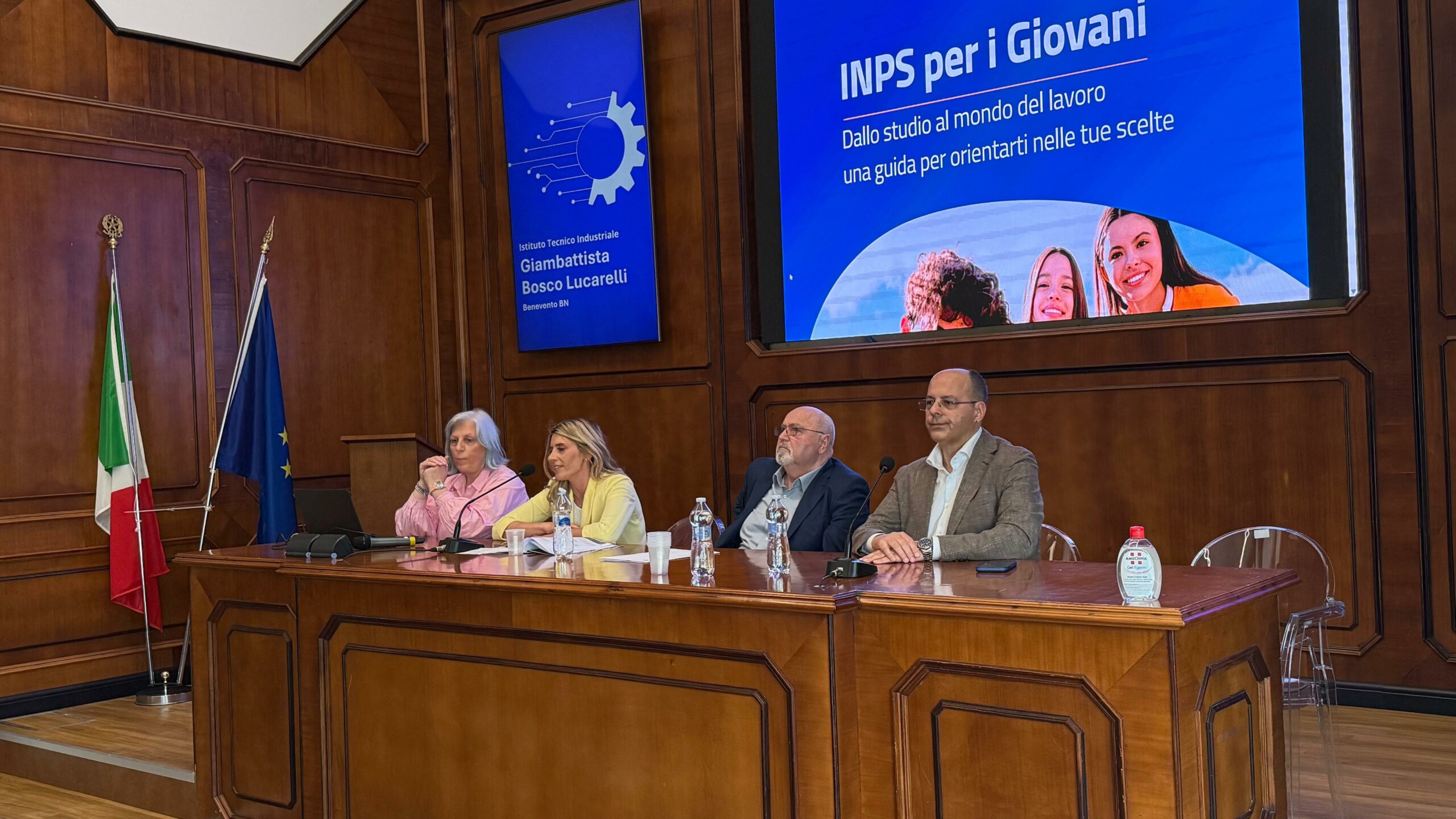 Lavoro e legalità: l’INPS di Benevento incontra gli studenti dell’ITI Lucarelli