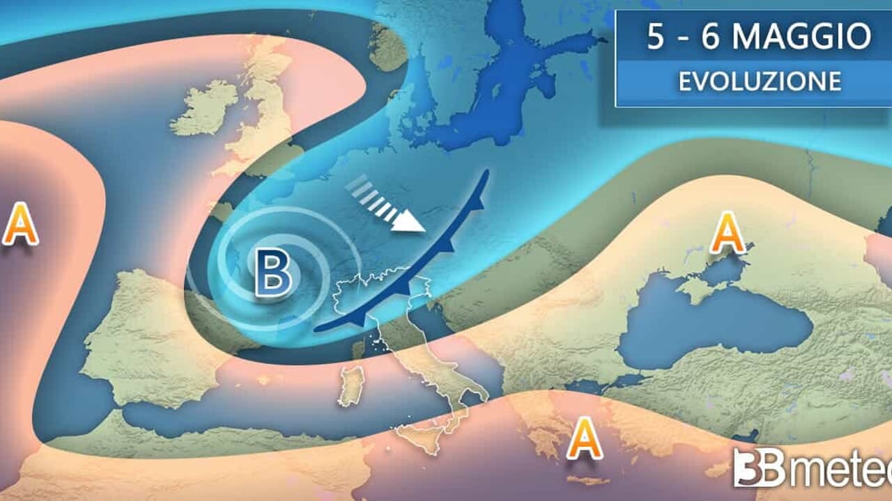 Meteo: caldo estivo fino a sabato, poi tornano piogge e temporali. In arrivo una nuova fase instabile e più fresca