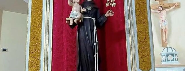 Paupisi: ecco il programma dei festeggiamenti a Sant’Antonio di Padova