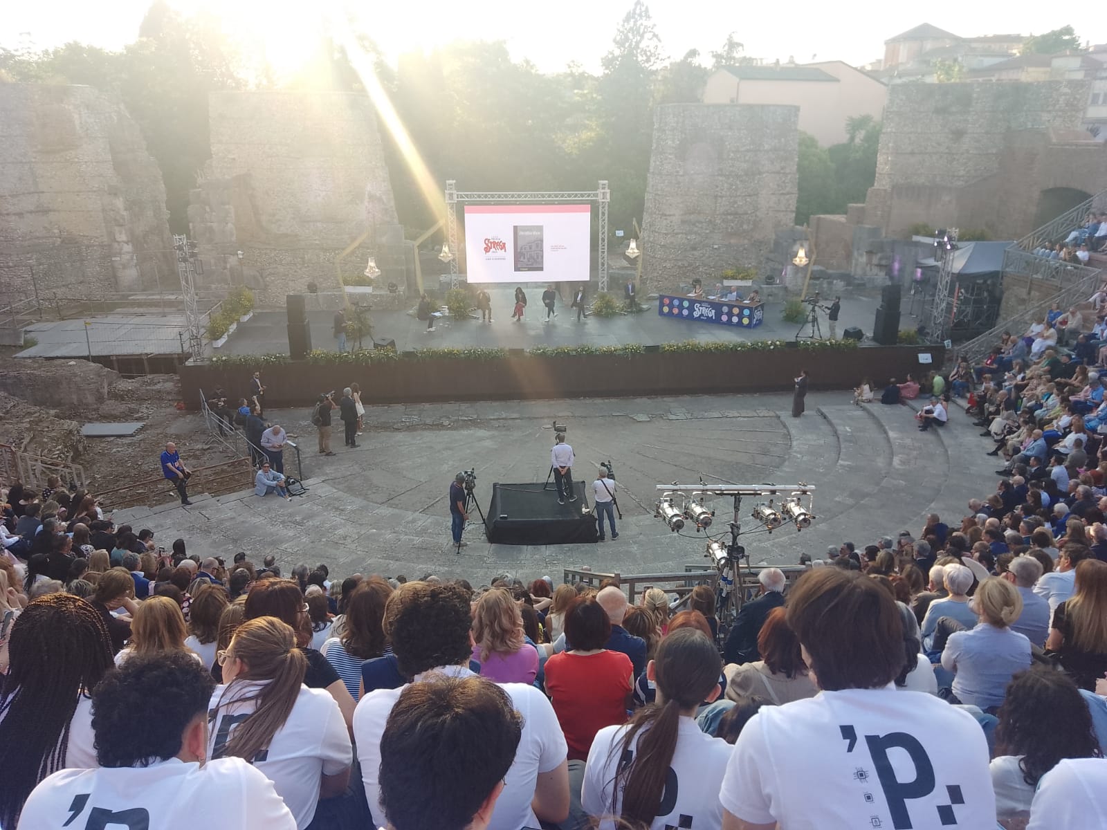 Premio Strega, al Teatro Romano di Benevento la presentazione dei finalisti
