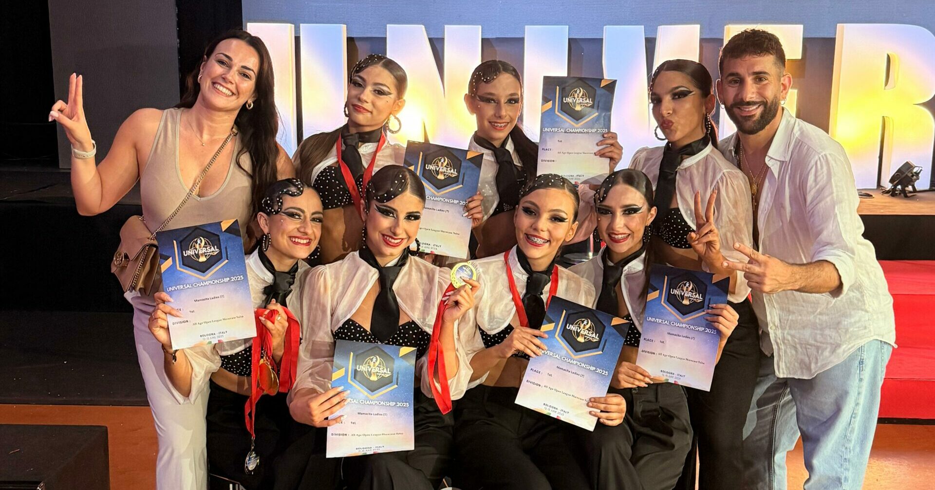 L’Olympia Dance Sport conquista Bologna: pioggia di medaglie ai Mondiali di Danze Caraibiche.