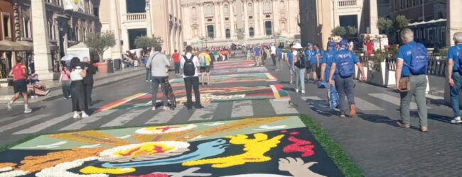 La provincia di Benevento partecipa all’ Infiorata a Roma