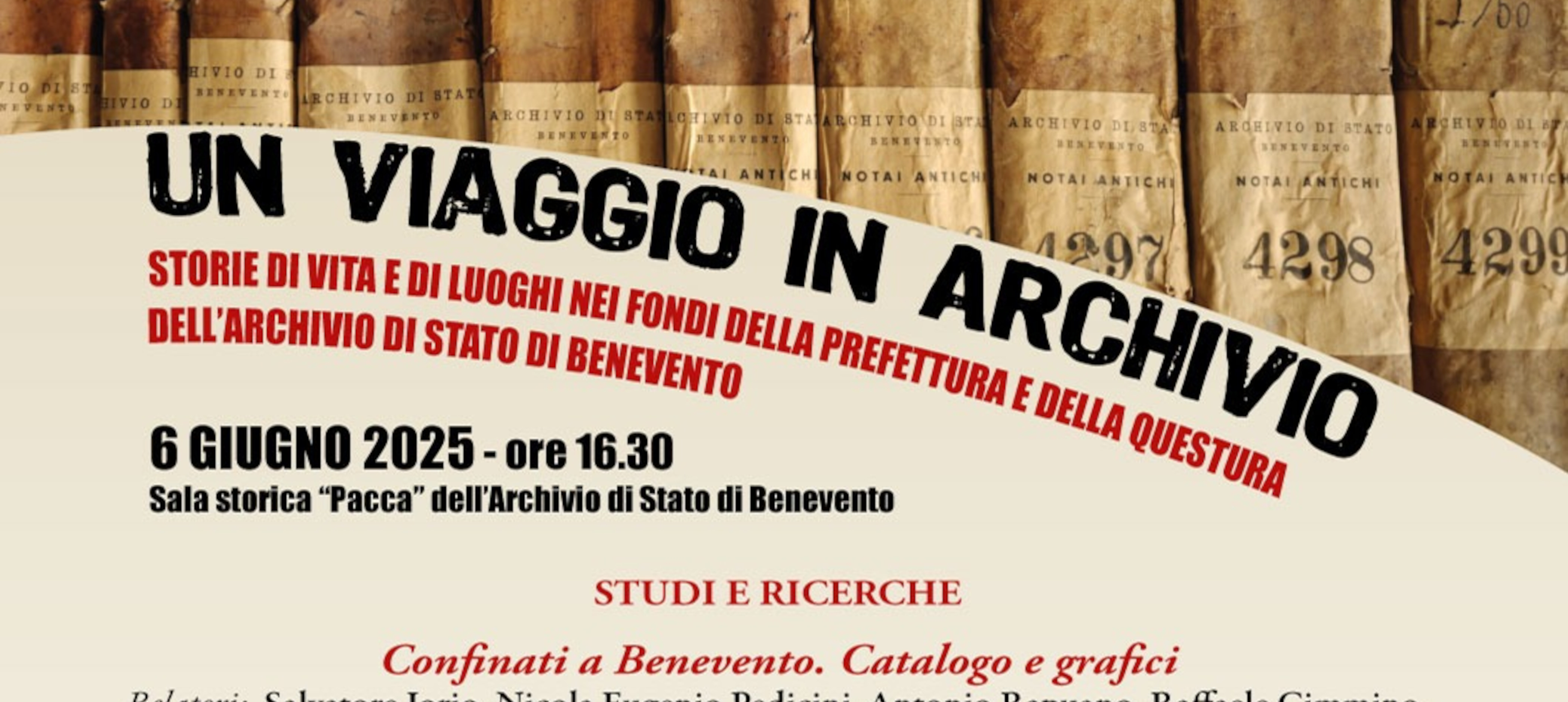 L’Archivio di Stato di Benevento ad “Archivissima” con gli studenti del Galilei-Vetrone”