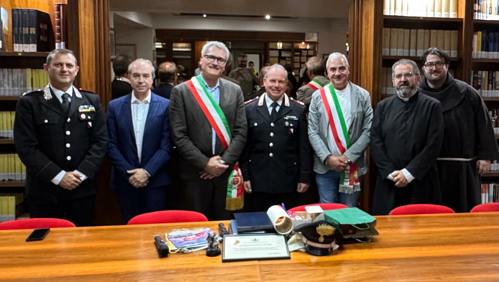 San Bartolomeo in Galdo e Castelvetere in Val Fortore salutano il Luogotenente Altieri: 27 anni di servizio tra rigore, umanità e impegno civile