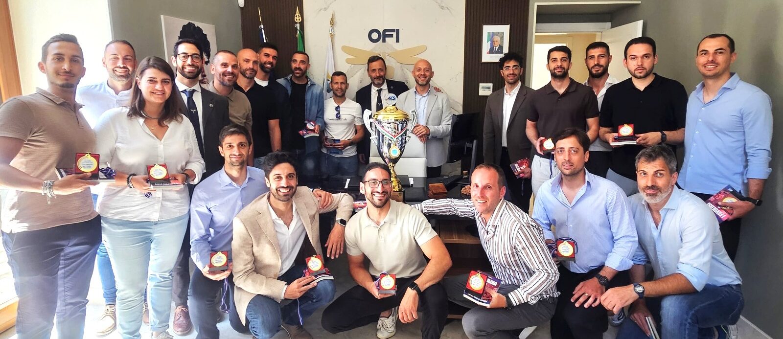 Sport e salute, un binomio vincente: riconoscimenti ai fisioterapisti del Napoli