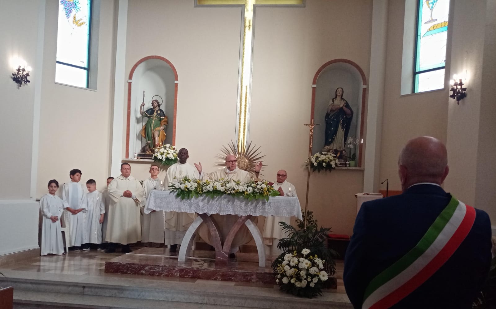 L’Arcivescovo di Benevento Mons. Felice Accrocca ha inaugurato e benedetto, dopo i lavori di restauro, la Chiesa di San Rocco ad Arpaise