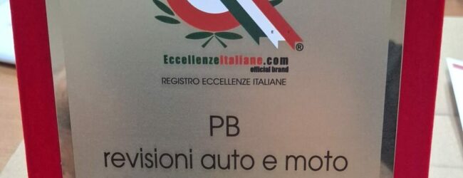 Eccellenze Italiane, premiata “PB Revisioni Auto e Moto” di Pasquale Benincasa