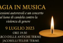 “Magia in Musica”: riflessioni autorevoli e un concerto al lume di candela contro la violenza di genere