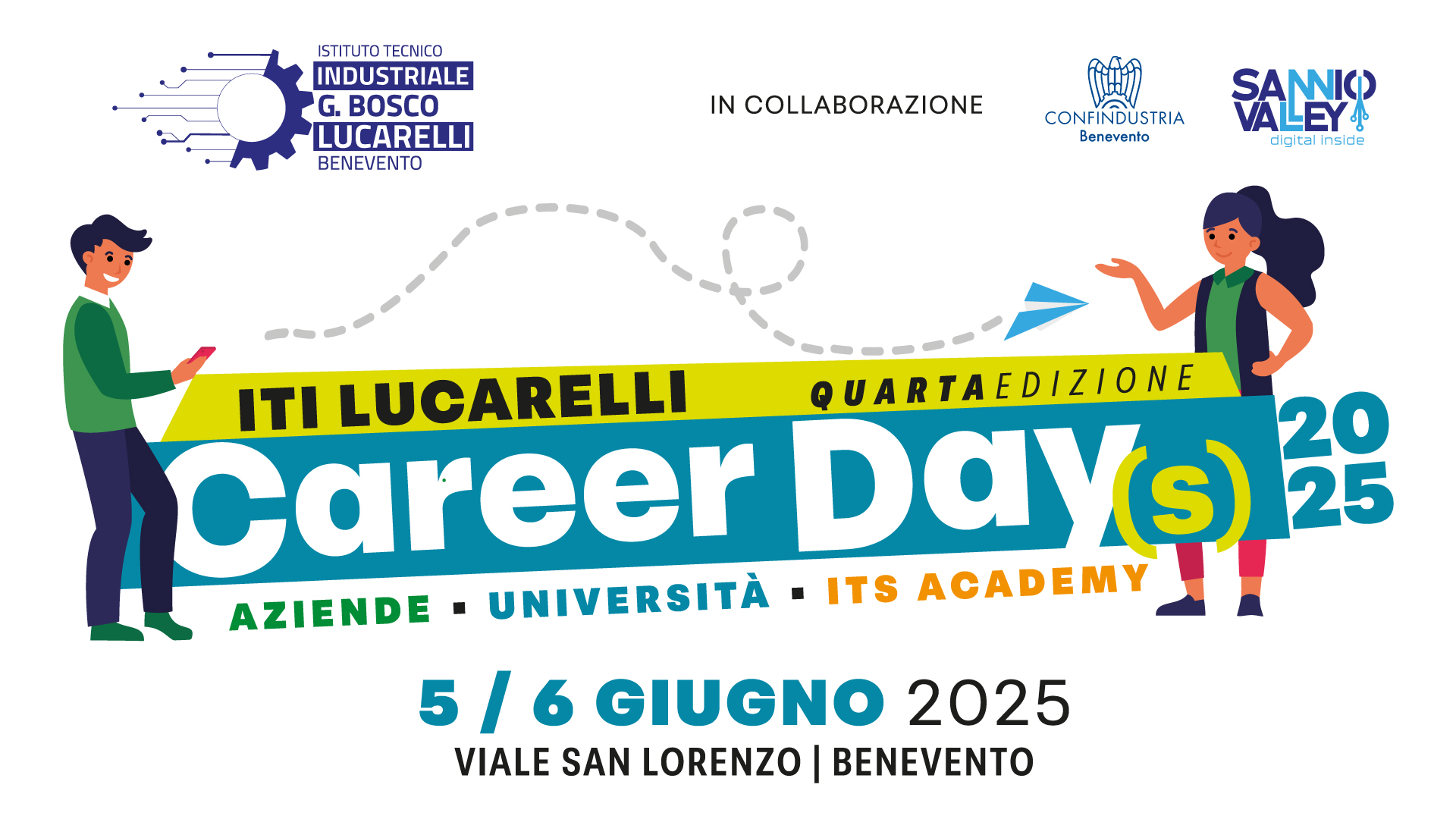 Quarta edizione del Career Day all’ITI “G. Bosco Lucarelli”: due giornate per costruire il futuro degli studenti