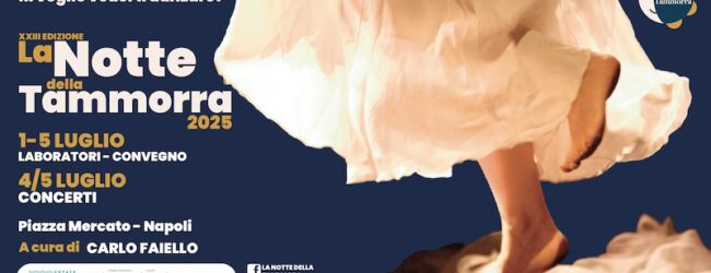 “La Notte della Tammorra” Napoli celebra la musica folk campana