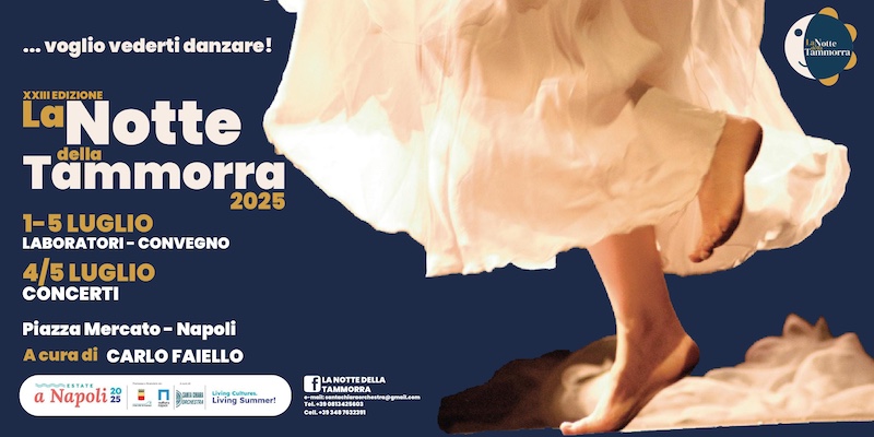 “La Notte della Tammorra” Napoli celebra la musica folk campana
