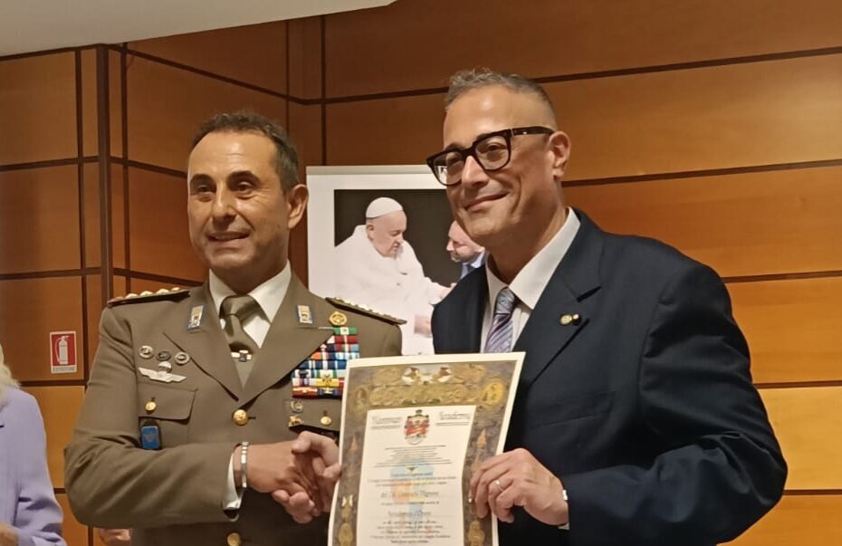 Prestigioso riconoscimento al Colonnello sannita Giancarlo Mignone: nominato Accademico d’Onore dalla Norman Academy