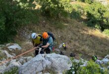 Volturara Irpina, escursionista bloccato sulla via ferrata: intervento congiunto di GdF, Vigili del Fuoco e CNSAS