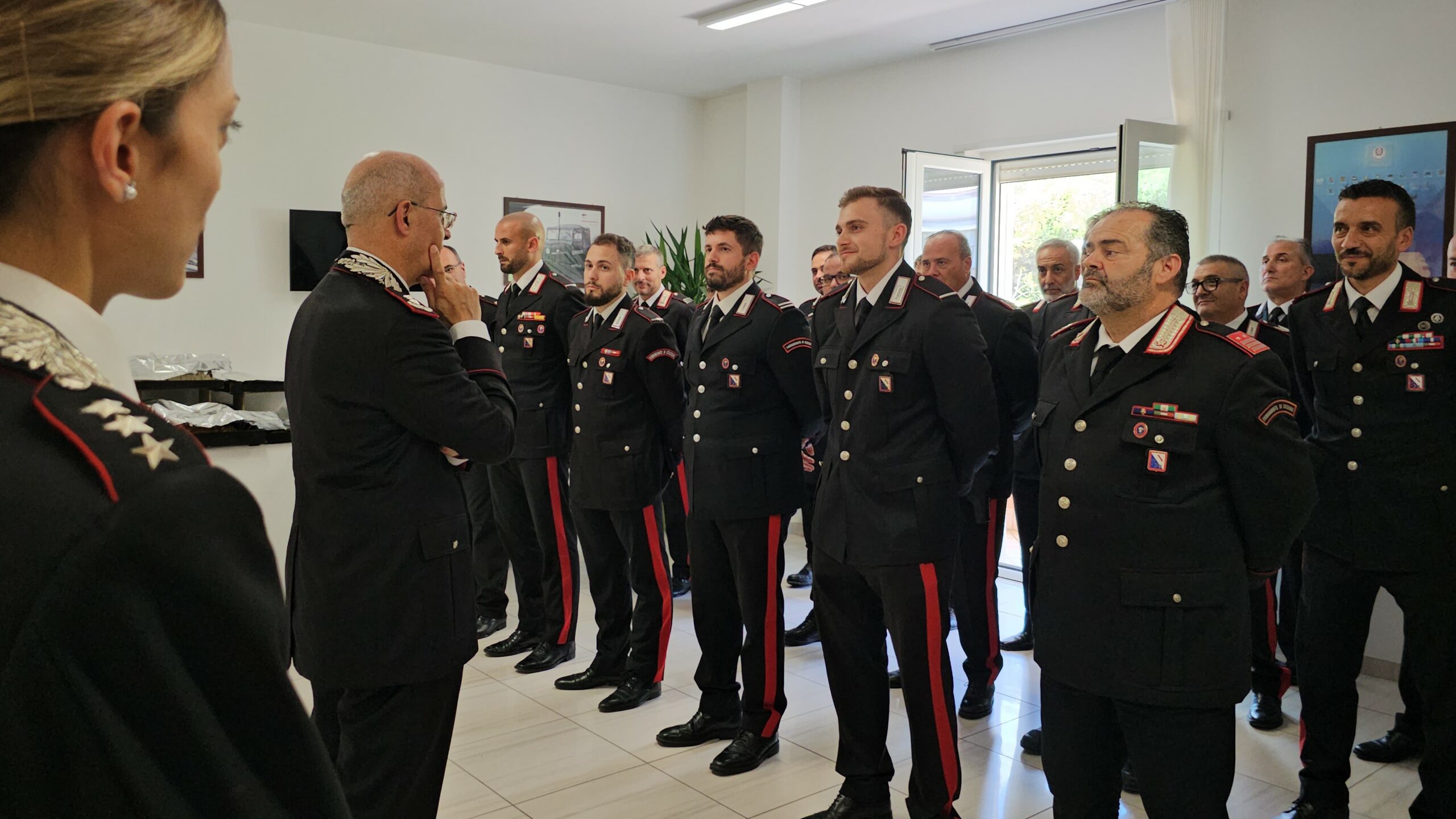 Ariano Irpino:  il Generale La Gala in visita alla Compagnia Carabinieri: “Ogni Carabiniere sia un punto di riferimento per la comunità”