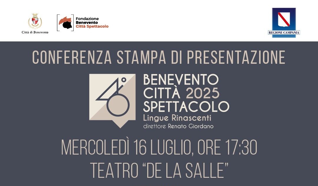 Festival Città Spettacolo: il 16 luglio la presentazione dell’edizione 2025