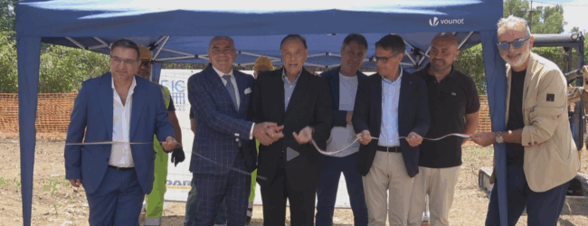 Depuratore di Cretarossa, posa della prima pietra: un passo concreto per l’ambiente e il futuro di Benevento