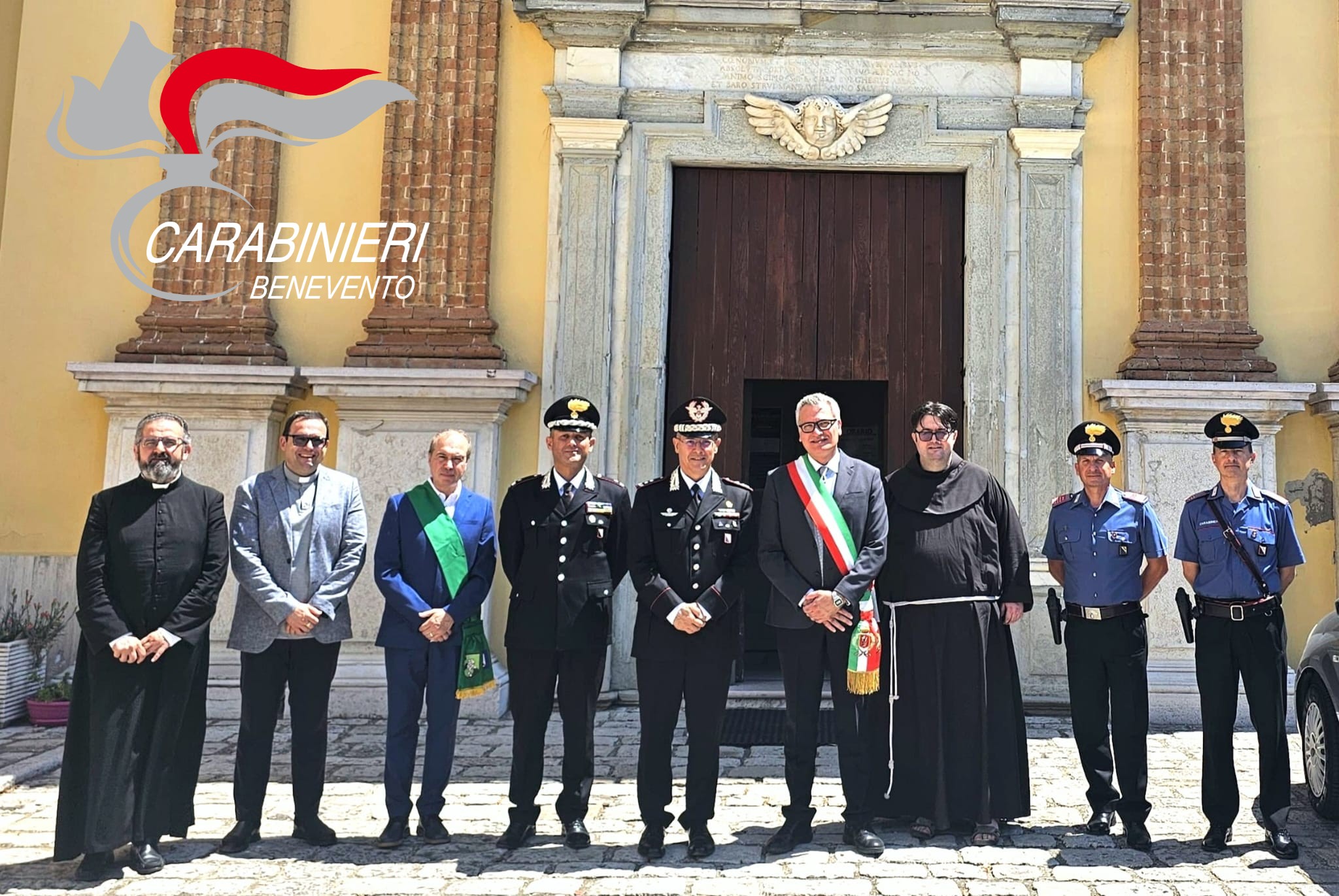 Foto – Visita C.te Legione CC Campania a Cp. CC San Bartolomeo in Galdo (Bn) 2