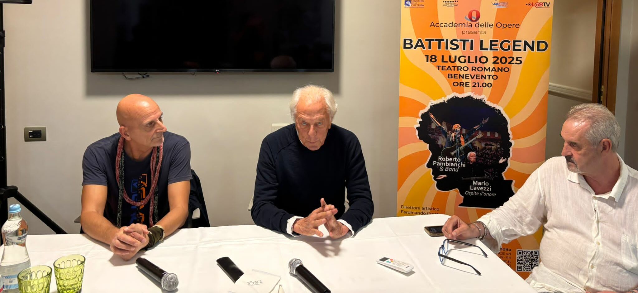 Grande attesa per “Battisti Legend” il concerto stasera alle 21:00 al Teatro Romano