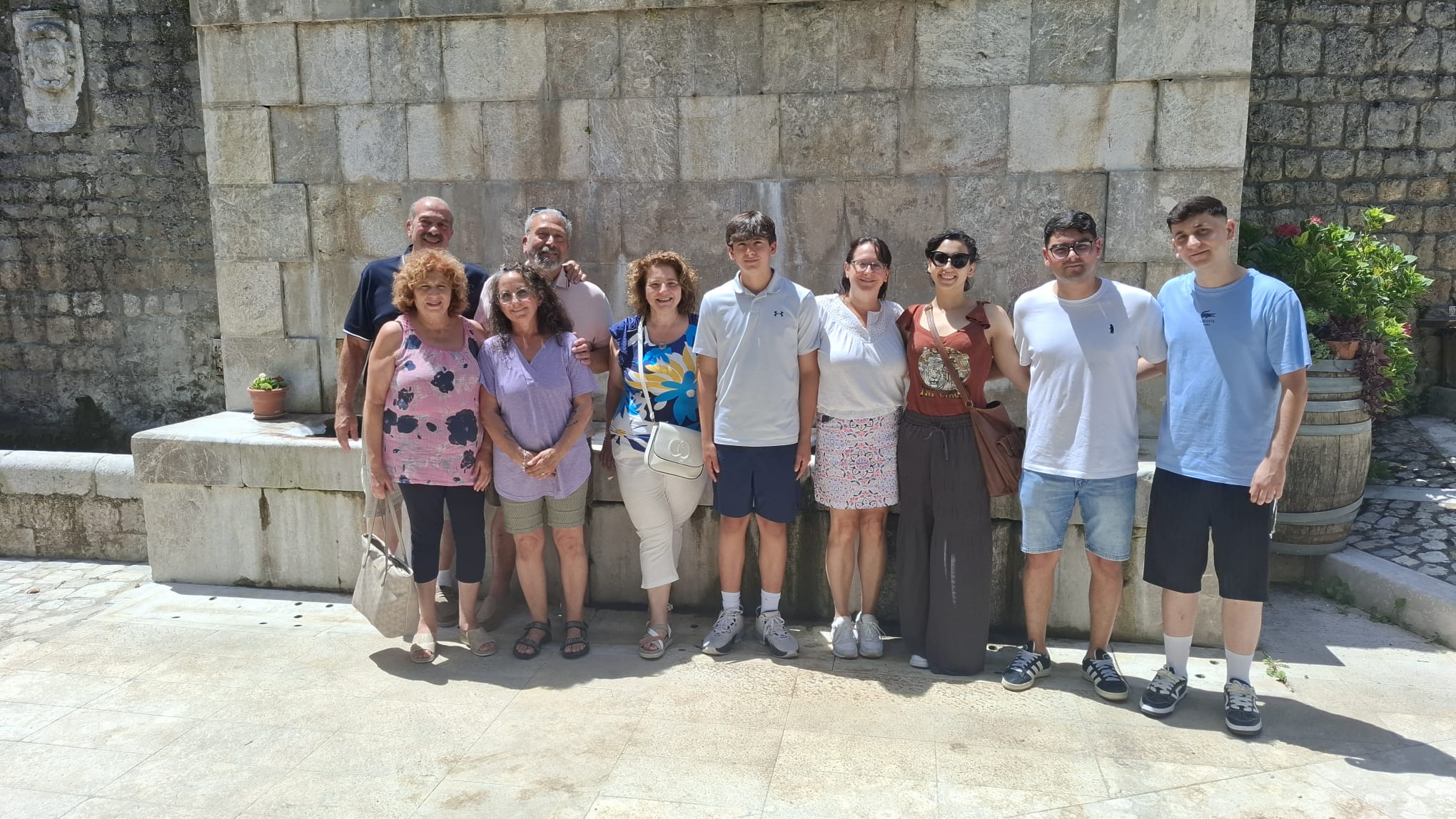 Dagli Stati Uniti a Vitulano per ritrovare le proprie origini: due famiglie americane in visita nel paese d’origine dei loro avi