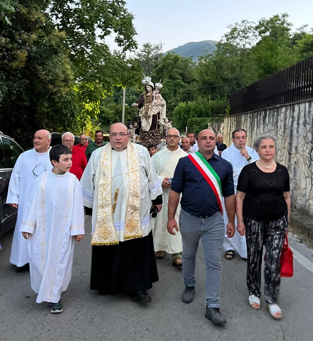 Alla frazione Cappella di Pietrastornina, celebrati i Solenni Festeggiamenti, in onore di Maria Santissima del Carmelo