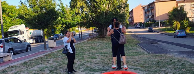 Inaugurata l’area fitness a via Aldo Moro