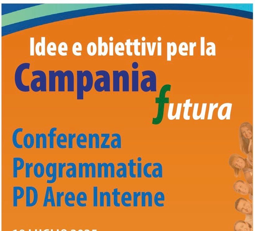 Aree interne,sabato 19 Luglio la conferenza programmatica del Pd