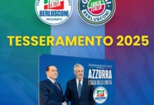 Forza Italia, domani 27 luglio, a Benevento mattinata di tesseramento. Il gazebo al Corso Garibaldi 
