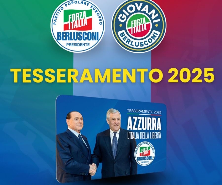 Forza Italia, domani 27 luglio, a Benevento mattinata di tesseramento. Il gazebo al Corso Garibaldi 