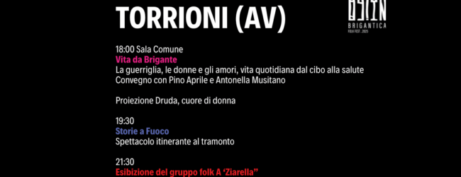 Parte il Brigantica Folk Fest: il viaggio tra musica, cultura e identità del Sud comincia da Torrioni