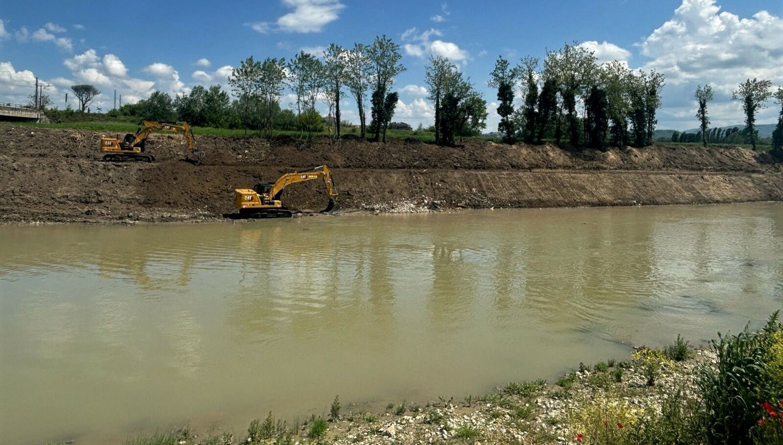 Ultimati i lavori per la messa in sicurezza del fiume Calore a Pantano