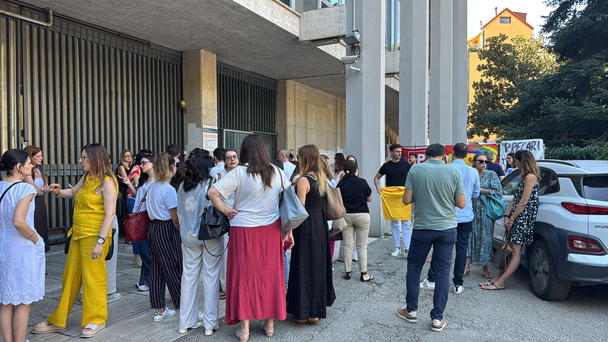 “Non c’è giustizia senza stabilizzazione”: anche ad Avellino la protesta dei lavoratori a tempo determinato del Ministero della Giustizia