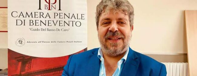 Camera Penale di Benevento: Nico Salomone nuovo Presidente