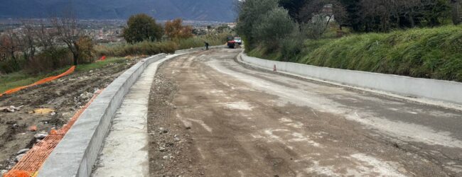 Riprendono i lavori lungo la Strada Provinciale Vitulanese