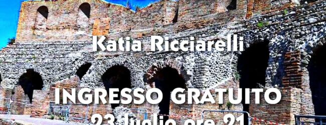 Katia Ricciarelli inaugura l’anteprima lirica al Teatro Romano di Benevento